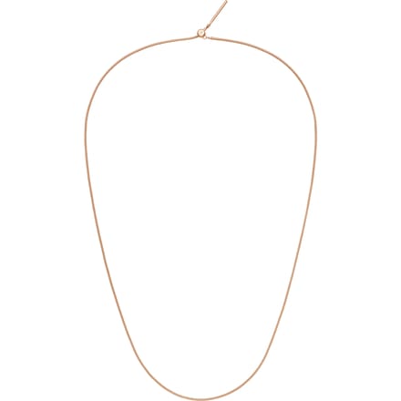 Daniel Wellington DW Charm Snake Necklace < 50 cm Rose Gold