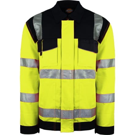 Dickies Hoge Zichtbaarheid Heren Geel Dagelijks Jasje