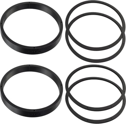 Luidspreker Afstandsringen - Speaker Adapters - Auto Audio Installatie - Set van 2 met Afdichtingen - Ø200 x 22 mm