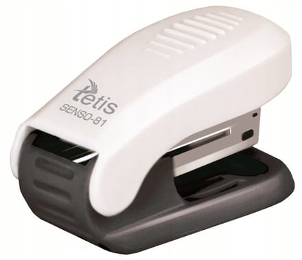 Tetis Senso-mini nietmachine, zwart, voor 12 afgedekt