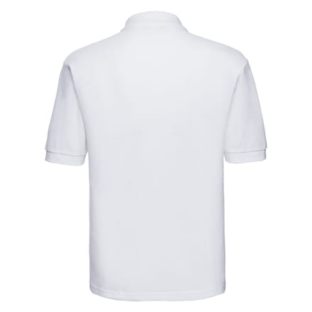 Russell Heren Klassiek Polycotton Poloshirt (Wit)
