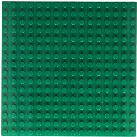 Albatros Hengelsport bouwplaat groen 25,5x25,5cm bouwstenen basis.