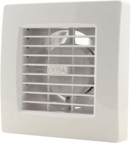 Badkamerventilator diameter 120 mm WIT - luxe X120