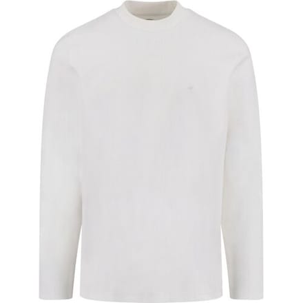 Fynch-Hatton T-Shirt Solid Color Mock Neck Cotton Interlock New Off White / male