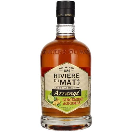 Rivière Du Mat Rivière du Mât Arrangé Gingembre Agrumes 35% Vol. 0,7l