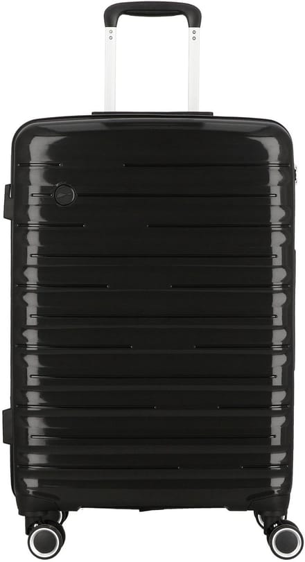 cocoono Madrid 4 wielen Trolley 67 cm - Harde bagage - TSA slot - schwarz