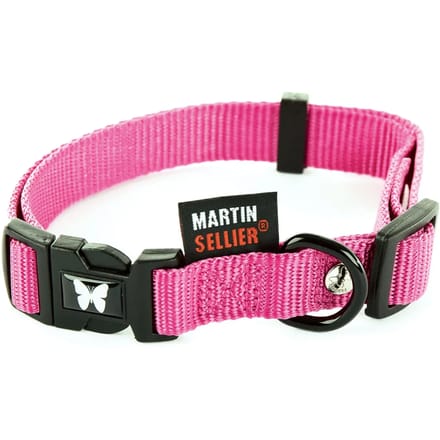 Verstelbare nylon hondenhalsband Martin Sellier 20-40/55