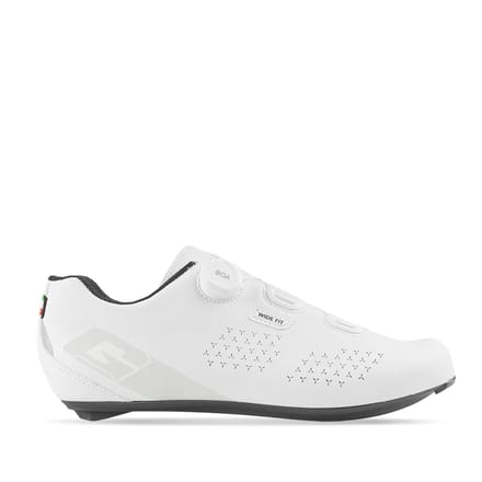 Gaerne G.sprint+ Wide Raceschoenen Wit EU 41 1/2 Man