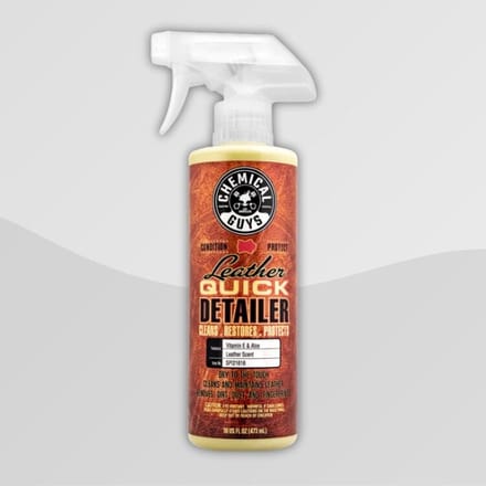 Chemical Guys Leather Quick Detailer Matte Finish Leather Care Spray (473ml)