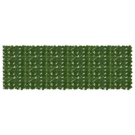 vidaXL - Balkonscherm - met - bladeren - Groen - 300 - x - 100 - cm