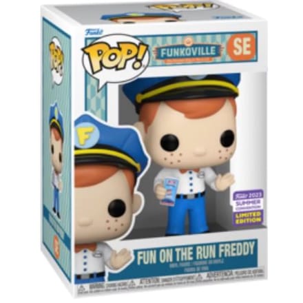 Funko Pop #SE Freddy Fun on the Run SDCC 23 Exclusive Pop! - Funkoville