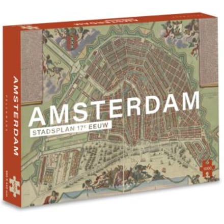 Stad Amsterdam - Puzzel 1000 Stukjes