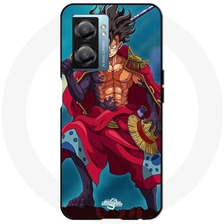 Coque - Maniacase - Realme V23 - One Piece Luffy Enters Gear 5 - Silicone - Souple noir
