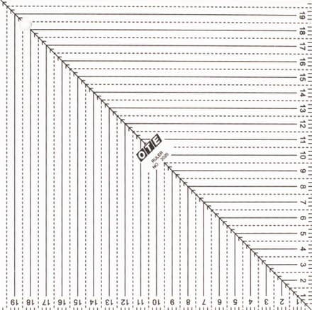 Olfa / OTE Quilt Liniaal 20x20