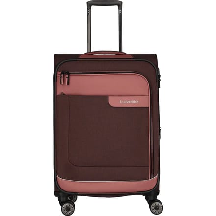 travelite VIIA 4W Trolley Spring Rose Lichtrood 67cm