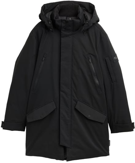 Tom Tailor - TT.PRO.TECH parka met afneembare capuchon - Maat S - Black