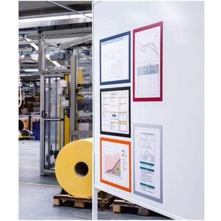 Durable 486807 Documenthouder Donkerblauw (b x h) 325 mm x 445 mm DIN A3 staand, DIN A3 liggend