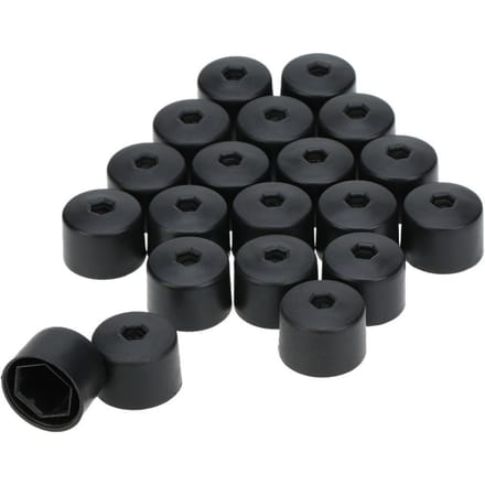 20 Stuks 17mm Auto Wielmoer Cover Bolt Cap Removal Tool voor VW Golf Bora Passat 17 mm