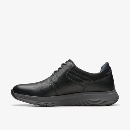 Motion Trek PT Zwarte Leren Sneakers