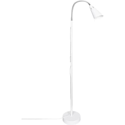By Rydéns vloerlamp Best, zandwit, hoogte 140 cm, E14