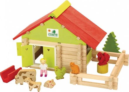 Actiefiguren Jeujura Farm With Animals Playset (100 Onderdelen)