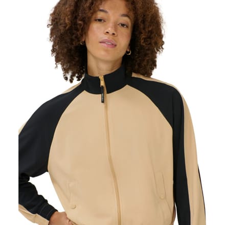 Sweaty Betty Explorer Colour Block Zip Up BEIGE - Maat M