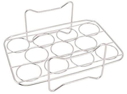 Multifunctioneel Eierstoomrek van Roestvrij Staal voor Snel Koken van Eieren