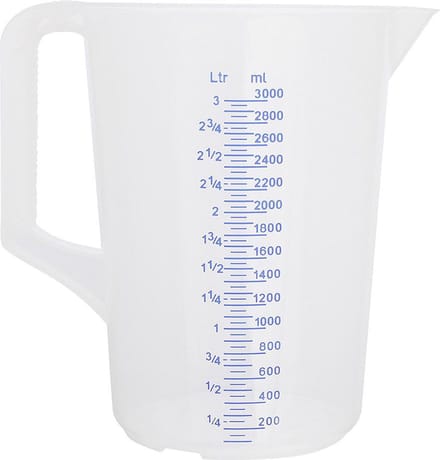 Maatbeker 3 liter