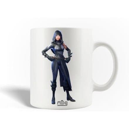 Mug en Céramique - MANIACASE - Fortnite Fate - 30cl - Compatible Lave-Vaisselle - Blanc