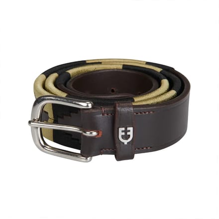 Leren damesriem Equestro Southwest Patterm