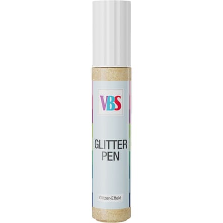 VBS Glitter Pen, 30 ml - Goud