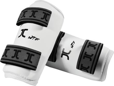 Taekwondo-onderarm-beschermers JCalicu | WT | Wit (Maat: M)