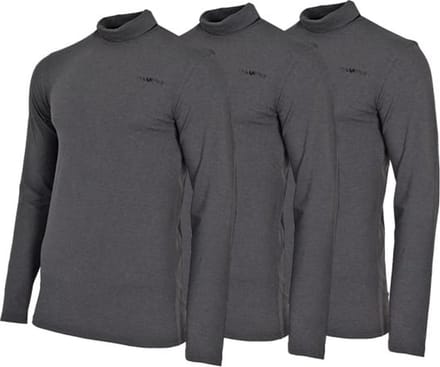 3-Pack Campri - Skipully - Wintersportpully - Heren - Charcoal-marl (037) - maat M