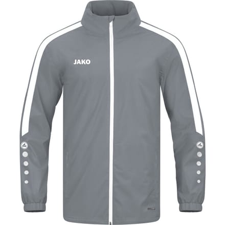Jako Power Regenjas Kinderen - Steengrijs | Maat: 164