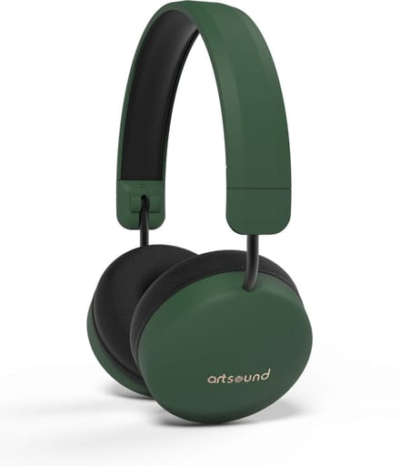 Artsound: Brainwave05 True Wireless on-ear hoofdtelefoon - Groen