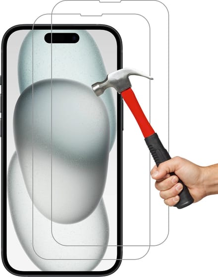 Screenprotectors Geschikt voor iPhone 15 Arara Screenprotectors Beschermglas - 2 stuks