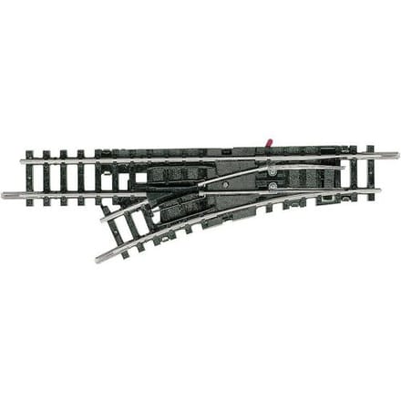 N Minitrix rails T14951 Wissel, Links 194.6 mm 24 ° 194.6 mm 1 stuk(s)