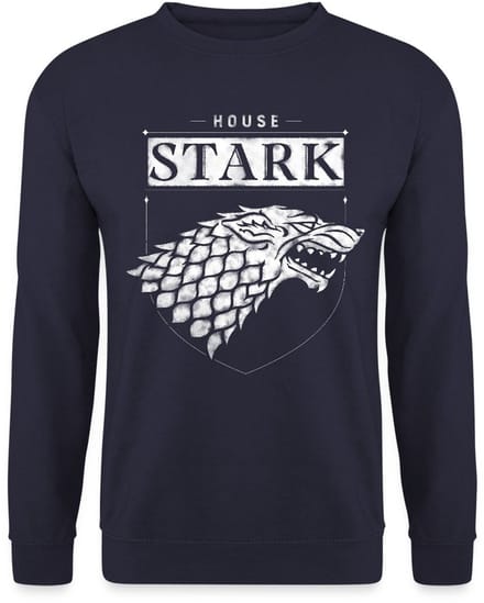 Game Of Thrones Huis Stark Wapen Schrikwolf Sweater Heren