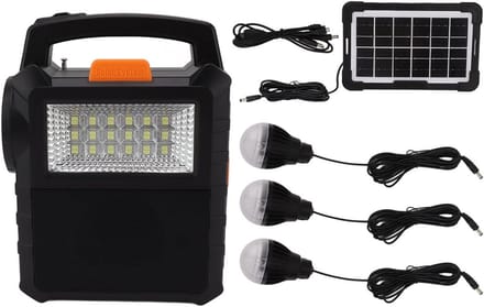 Draagbare Zonnegenerator met Zonnepaneelkit voor Noodstroom en Camping