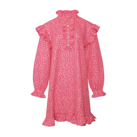 Reno Ruby Ruffle-jurk in lichtroze