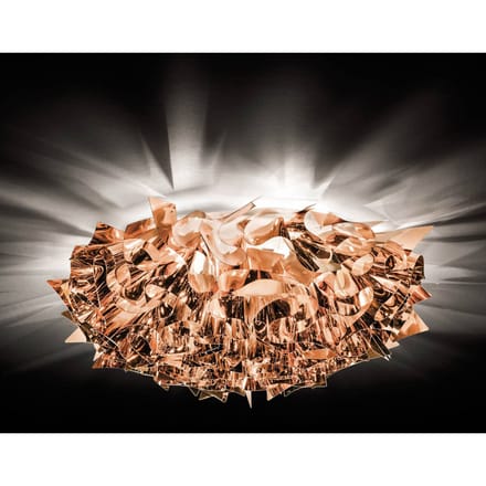 Slamp Veli design-plafondlamp, Ø 53cm, koper
