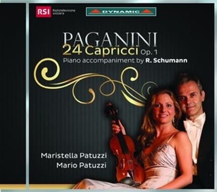 Mario Patuzzi & Maristella Patuzzi - Paganini: 24 Capricci Op.1 (Piano Accompaniment By R. Schumann) (CD)