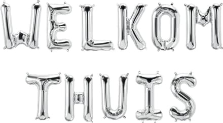 Foil balloon kit - Welkom thuis