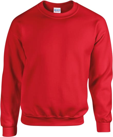 Gildan Heavy Blend™ Adult Crewneck Sweatshirt GI18000 - Red - 3XL