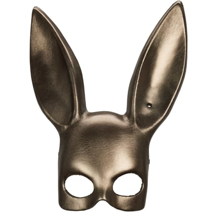 Asche & Gold | Bunny Mask | BDSM Mask | Goud