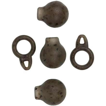 Vleesetende pellets Fox Rage Predator Camo Run Rings & Bead Kit (x10)