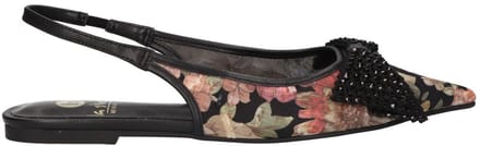 La Strada Slingback Zwart Mesh - Damesschoenen - Maat - 39