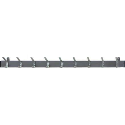Kapstok wand VepaBins met 9 dubbele haken
