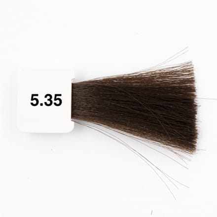 Identify Haarverf 5.35 licht goud mahonie bruin