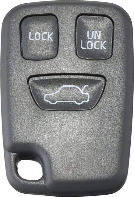 XEOD Autosleutelbehuizing - sleutelbehuizing auto - sleutel - Autosleutel / Geschikt voor: Volvo 3 knops